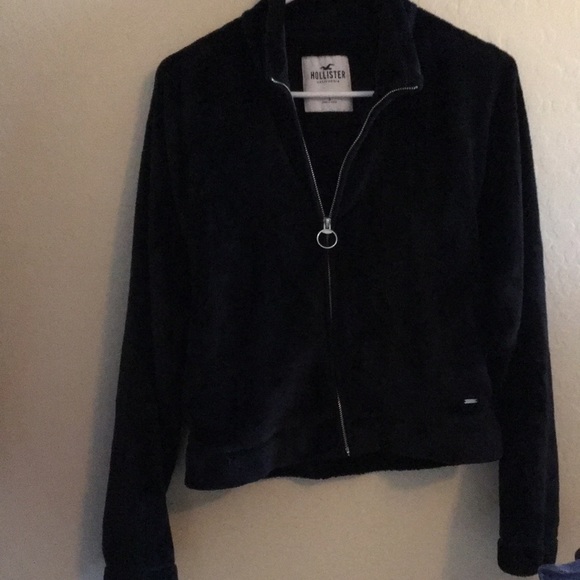 HOLLISTER SMALL SOFT PLUSH JACKET - Picture 1 of 3